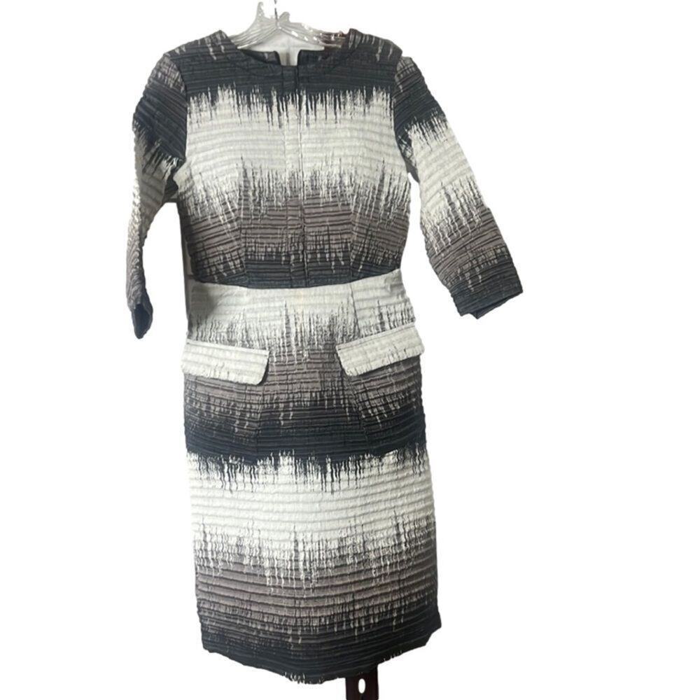 OLLY + ELIZABETH BEAUTIFUL ARTISY CRINKLED FIT & FLARE DRESS SIZE XS